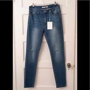 Kancan | Distressed denim jeans